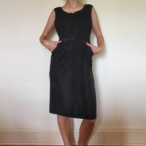 Vintage Embellished Little Black Dress LBD